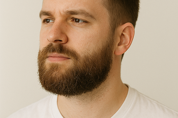 2 month beard care routine showing shape development and grooming guide